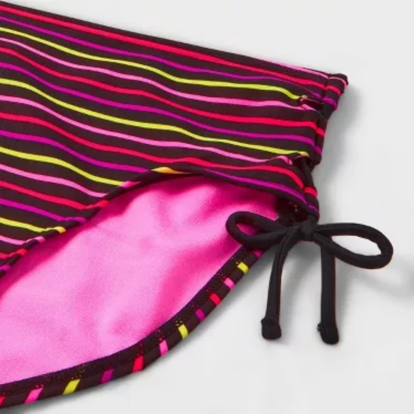 Girls' Striped 2pc Bikini Set - art class - Picture 3 of 5